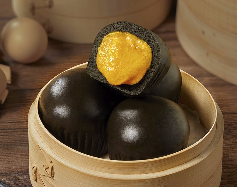 Bao Negro de Yema