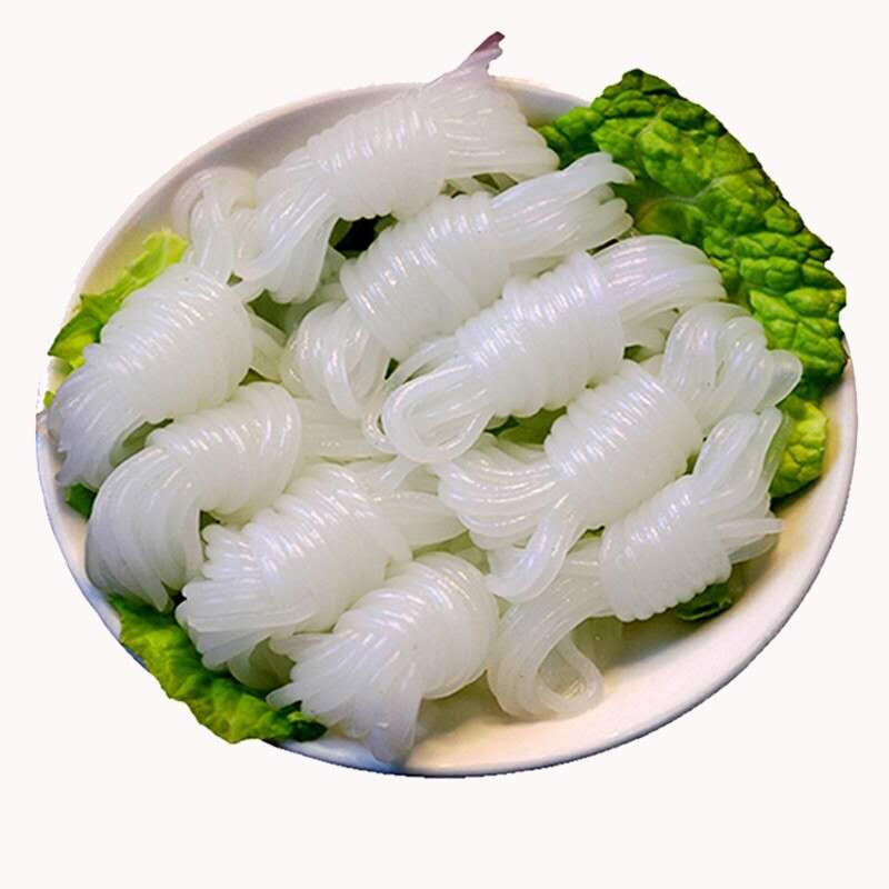 Fideos de Konjac en nudo