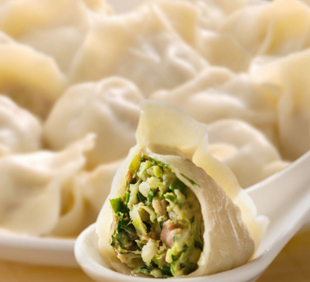 Gyoza de Cebollino