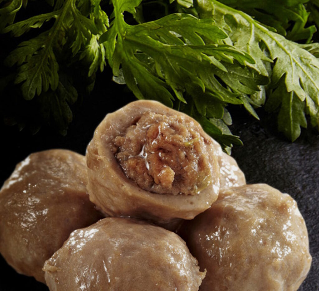 Tsukune de Ternera rellena de Cerdo